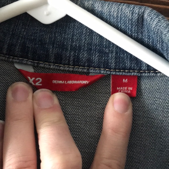 X2 Denim Laboratory Jean jacket - Picture 2 of 3